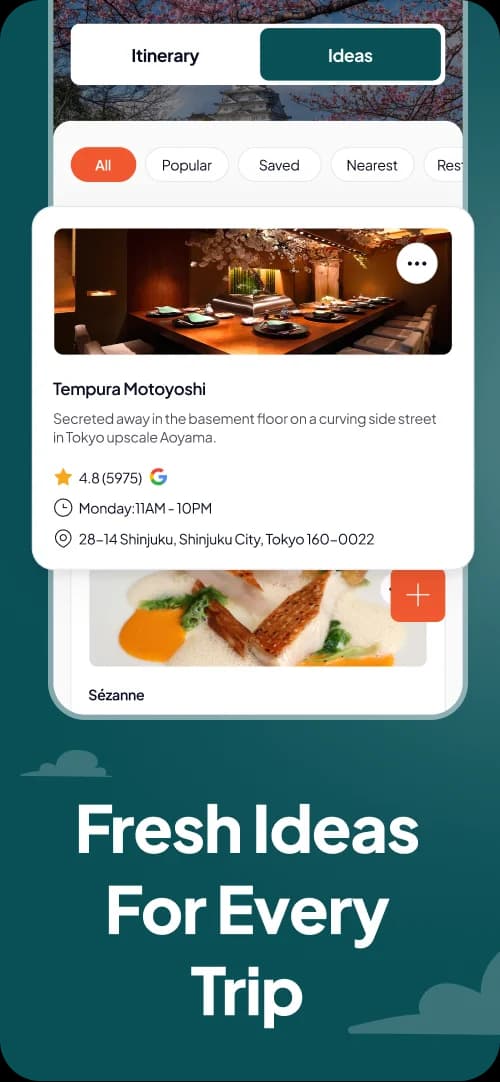 Fresh ideas for every trip